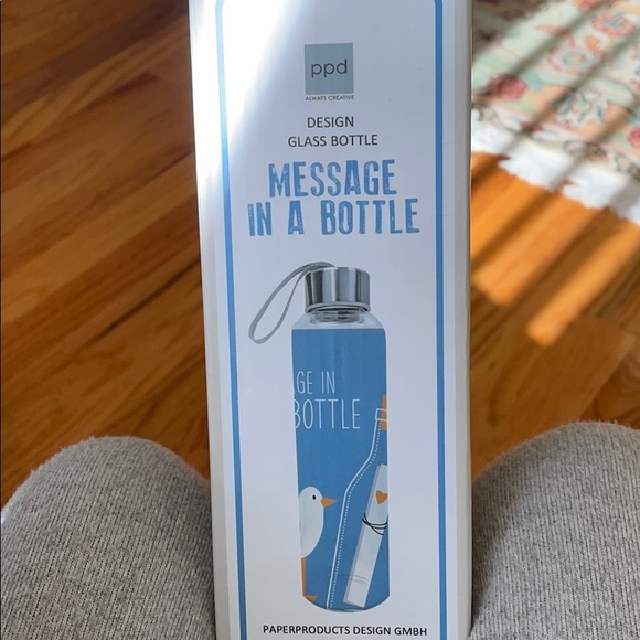 Glass Message In A Bottle - Picture 3 of 3